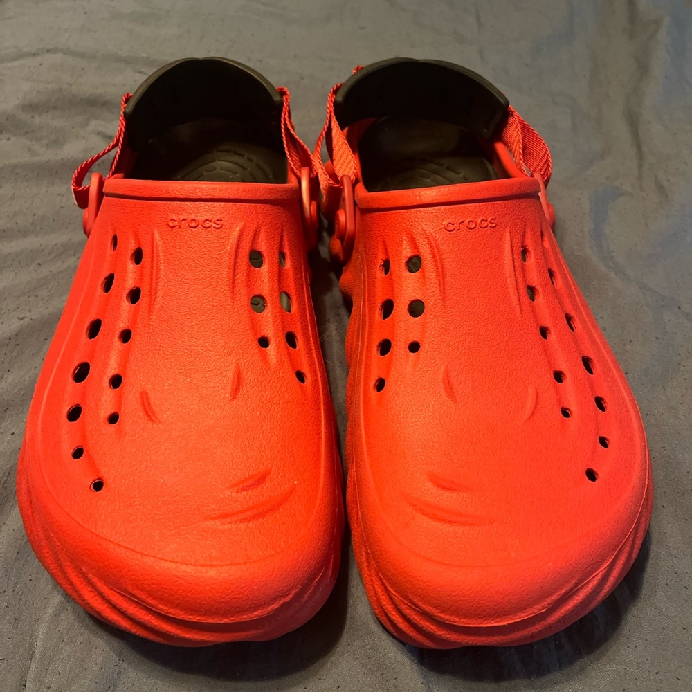 CROCS Bold Red Clogs